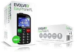 EVOLVEO EasyPhone FL černý