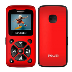 EVOLVEO EasyPhone ID červený