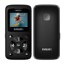 EVOLVEO EasyPhone ID černý