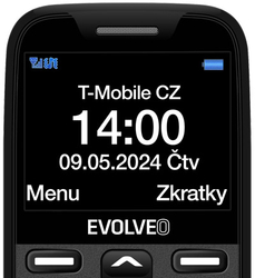 EVOLVEO EasyPhone XR, černá