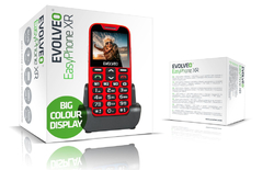 EVOLVEO EasyPhone XR, červená