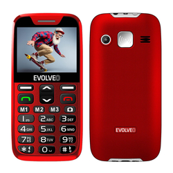 EVOLVEO EasyPhone XR, červená