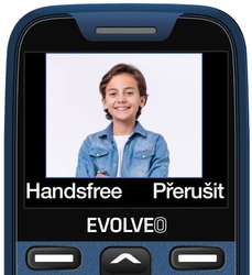 EVOLVEO EasyPhone XR, modrá