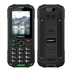 EVOLVEO StrongPhone X5 černo-zelený