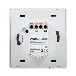 EVOLVEO WiFi Dual Switch, chytrý vypínač