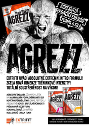 Extrifit Agrezz 20 x 20,8 g - lesní jahoda-mint