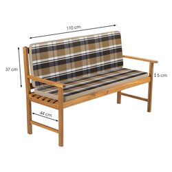 Fieldmann FDZN 9121 Potah pro 2-místnou lavici 4013-T, pruh hnědá