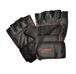 Fitness rukavice LIFEFIT TOP, vel.L, černé