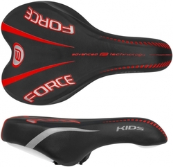 FORCE sedlo KIDS 16-20" dětské, černo-červené