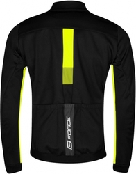 FORCE zimní bunda FROST softshell černo-fluo vel.S