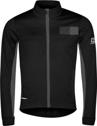 FORCE zimní bunda FROST softshell černo-šedá vel.S