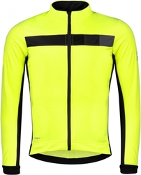 FORCE zimní bunda FROST softshell fluo-černá vel.S