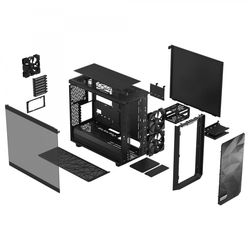 Fractal Design Meshify 2 Lite - Black TG Light Tint