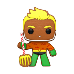 Funko POP Marvel: Holiday - Gingerbread Aquaman