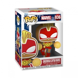 Funko POP Marvel: Holiday - Gingerbread Captain Marvel