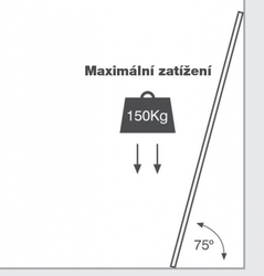 G21 GA-TZ11-3,2M Teleskopický žebřík