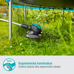 Gardena 14700-20 Aku trimmer EasyCut 23/18V P4A - sada