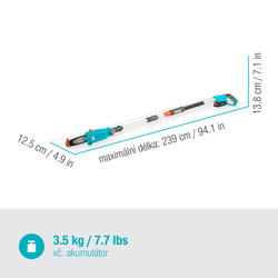 Gardena 14770-20 Aku teleskopická vyvětvovací pilka TCS 20/18V P4A - sada