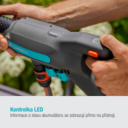 Gardena 14800-31 Aku Čistič AquaClean 18V RtU Premium - sada