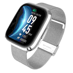 Garett Smartwatch GRC STYLE Silver steel