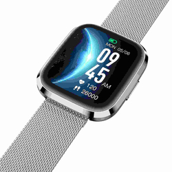 Garett Smartwatch GRC STYLE Silver steel