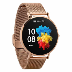 Garett Smartwatch Verona zlatá, ocel