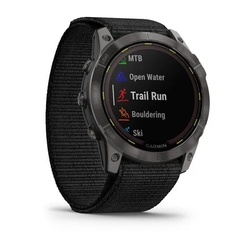 Garmin Enduro 2 PRO Sapphire Solar, Titan Carbon Gray DLC/ Black Nylon Band