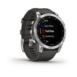 Garmin epix Glass, Silver/Gray Band