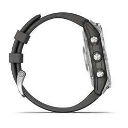 Garmin epix Glass, Silver/Gray Band