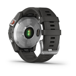 Garmin epix Glass, Silver/Gray Band