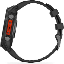 Garmin fenix® 8 – 47 mm, AMOLED, SIate Grey, silikonový řemínek