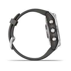 Garmin fenix7S PRO Glass, Silver /  Graphite Band