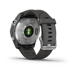 Garmin fenix7S PRO Glass, Silver /  Graphite Band