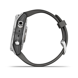 Garmin fenix7S PRO Glass, Silver /  Graphite Band