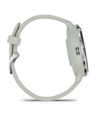 Garmin Venu 3S, Silver/Sage grey, Silicone band