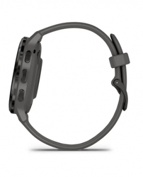 Garmin Venu 3S, Slate/Gray, Silicone band