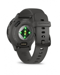 Garmin Venu 3S, Slate/Gray, Silicone band