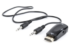 Gembird Cablexpert redukce HDMI na VGA + audio