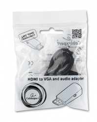 Gembird Cablexpert redukce HDMI na VGA + audio