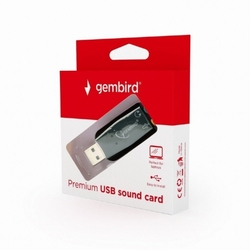 Gembird USB zvuková karta Virtus Plus