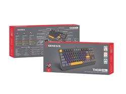 Genesis Thor 230 TKL, černo-šedá, US