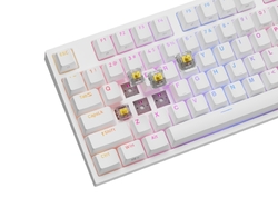 Genesis THOR 404/RGB/Gateron Yellow Pro/Drátová USB/US layout/Bílá