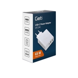 GETI nabíjecí USB GFC2AC 2x USB-A, 1x USB-C