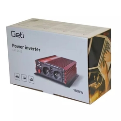 Geti GPI 1612 12V/230V 1600W + USB 