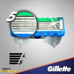 Gillette Fusion5 ProGlide Power náhradní břity, 4 ks