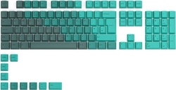 Glorious GPBT Keycaps - 115 PBT Keycaps, ISO, UK-Layout, Rain Forest