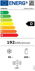 Gorenje ONRK619DBK