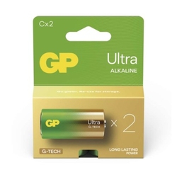 GP alkalická baterie ULTRA C malé mono (LR14) 2pack