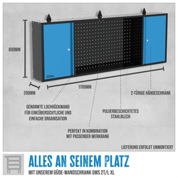 Güde GWS 2T/L XL Nástěnná skříňka