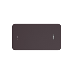 Hama Colour 20, powerbanka 20000 mAh, 3 A, výstup: USB-C, USB-A, slivková